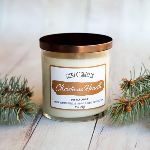Soup of Success Christmas Hearth Soy Candle