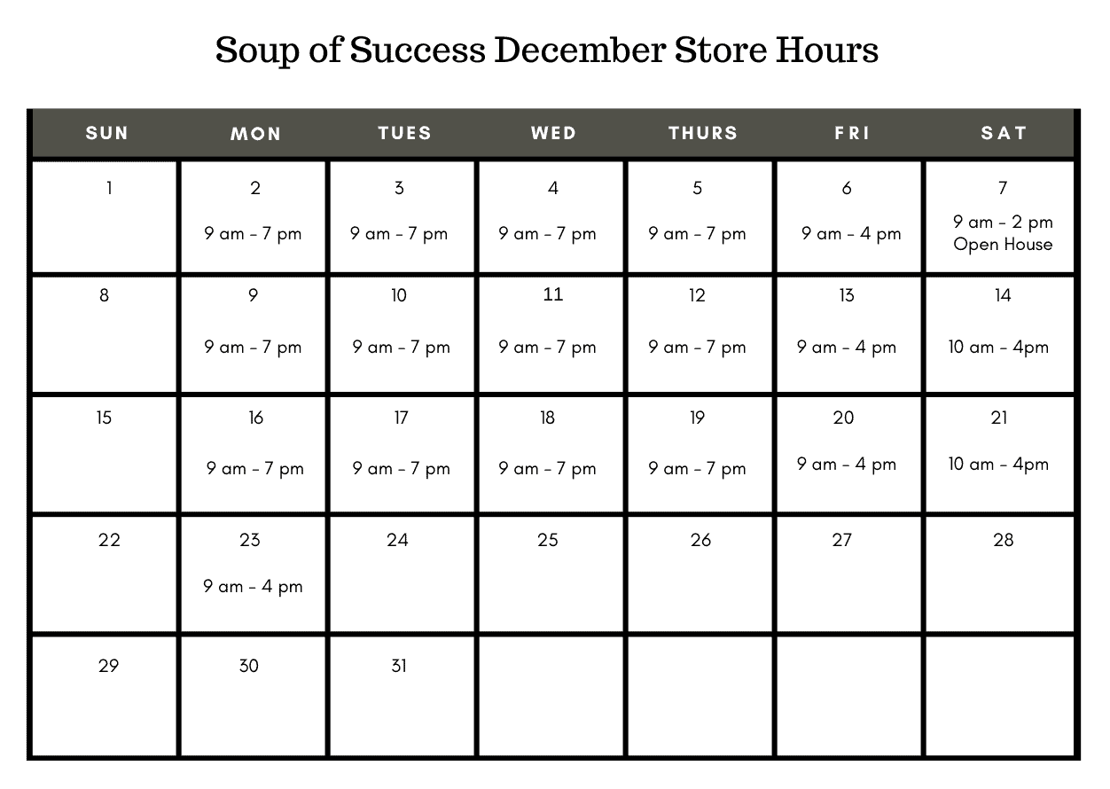Store Hours