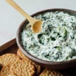 Bowl of Soup of Success' Spinach Dip.