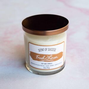 Soup of Success Fresh Linen Soy Candle