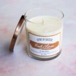 Open Soup of Success Fresh Linen Soy Candle