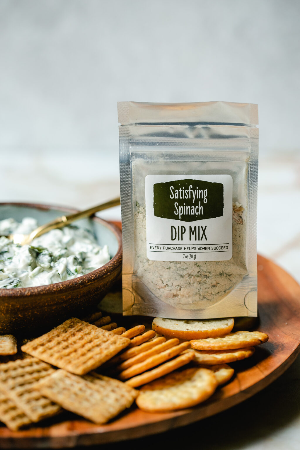 Satisfying Spinach Dip Soup of Success